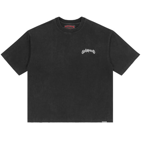 Godspeed Vital Terry Black Wash Tee