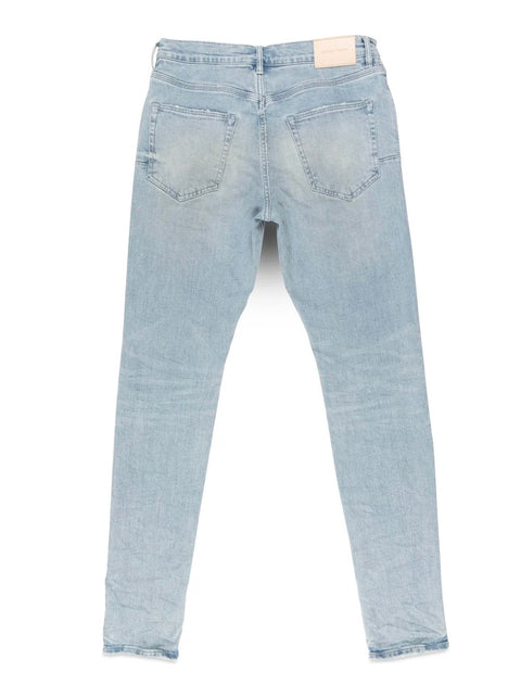 Purple P001 Worn Vintage Light Indigo Jeans
