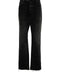 Amiri Release Hem Straight Black Jeans