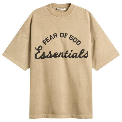 Essentials SS26 Training 90s Faded Dune Tee