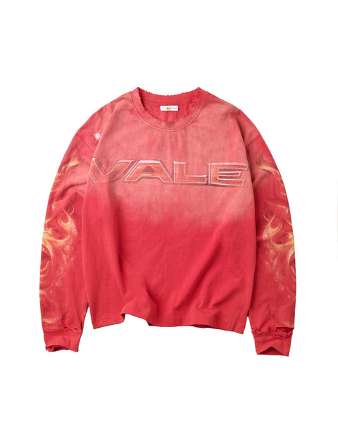 Vale Budokai Red L/S Tee