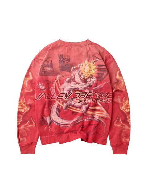 Vale Budokai Red L/S Tee