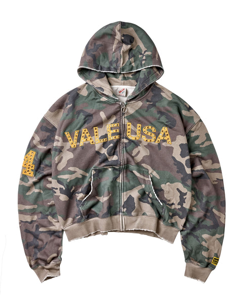Vale Camo Zip Up