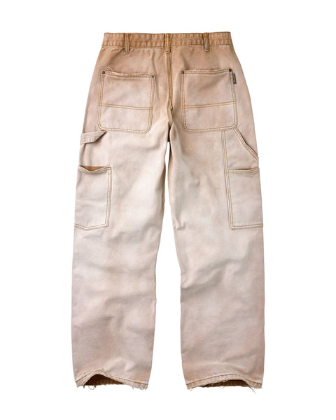 Vale Farm Work Khaki Double Knee Pants