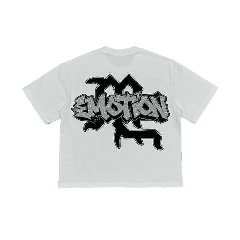 Mixed Emotion Airborne White Tee