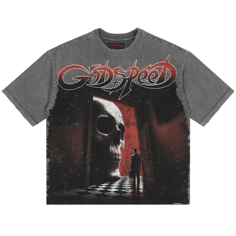 Godspeed Fate's Doorstep Grey Tee