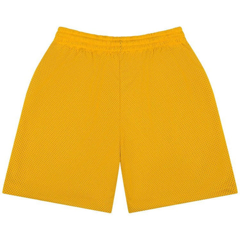 Denim Tears University Yellow Mesh Shorts