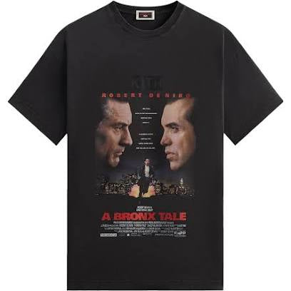 Kith A Bronx Tale American Poster Vintage Black Tee