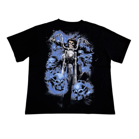 Floor 914 Skeleton Cigar Black Tee