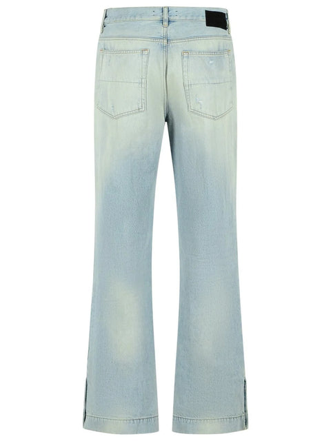 Amiri MX1 Straight Flare Mist Indigo/Black Jeans
