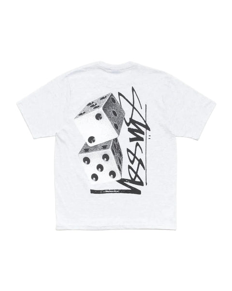 Stussy Tall Dice Ash Heather Tee