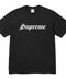 Supreme Speed Black Tee