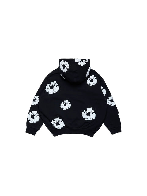 Denim Tears Kids Cotton Wreath Black Zip Up