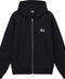 Stussy Basic Black Zip Up