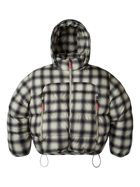 GV Gallery Raspberry Plaid Puffer