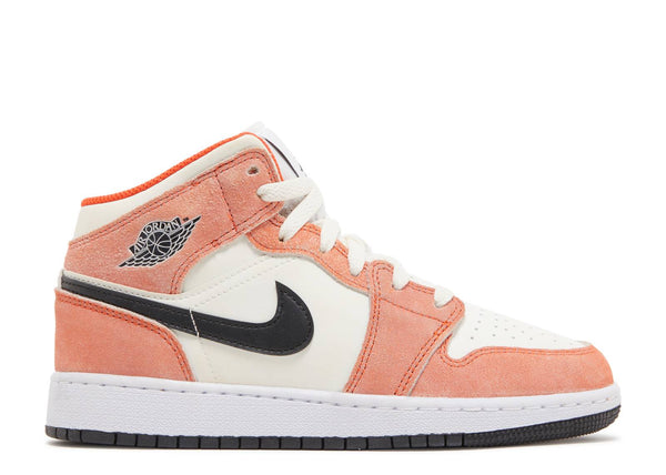 Orange Suede Jordan 1 Mid