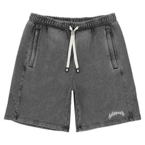 Godspeed Vital Terry Grey Wash Shorts