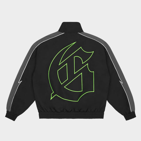 Godspeed GT Tracksuit Black/Volt Zip Up