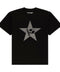 Sp5der Star Rhinestone Black Tee
