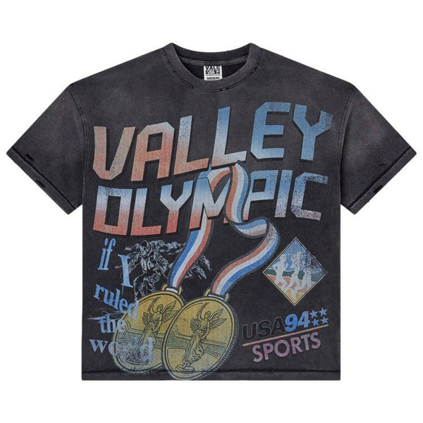 Vale Olympia Black Tee