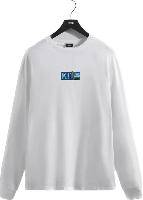 Kith Peel Away Box Logo White Tee