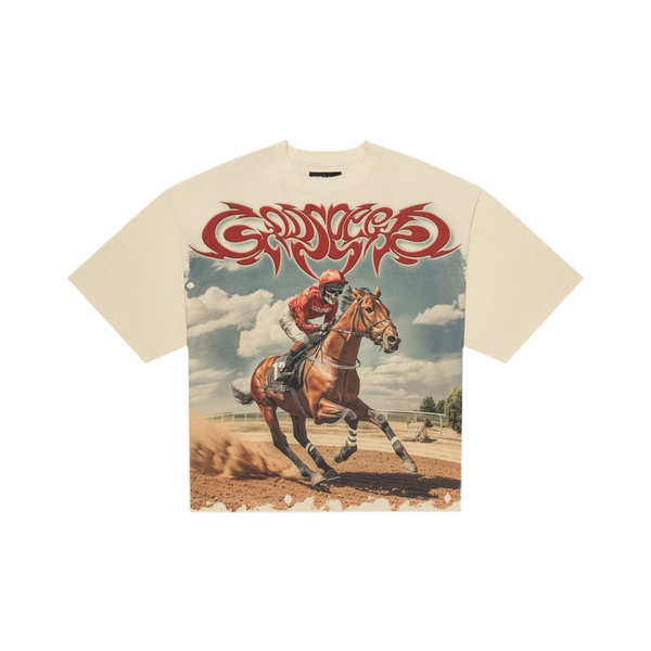 Godspeed Thoroughbred Bone Tee