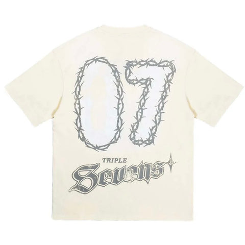 Triple Sevens NY Jesus Cream Tee