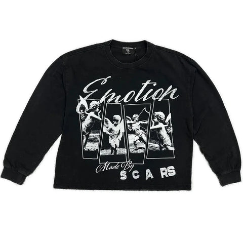 Mixed Emotion Playground Black L/S Tee
