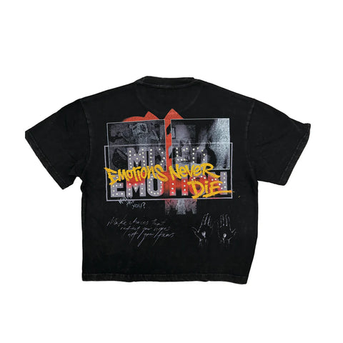 Mixed Emotion Tunes Black Tee