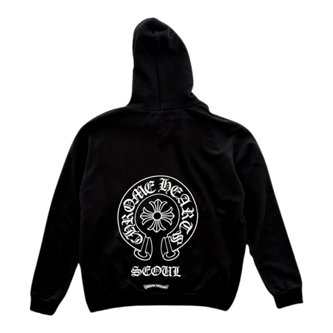 Chrome Hearts Seoul Horseshoe Black Zip Up