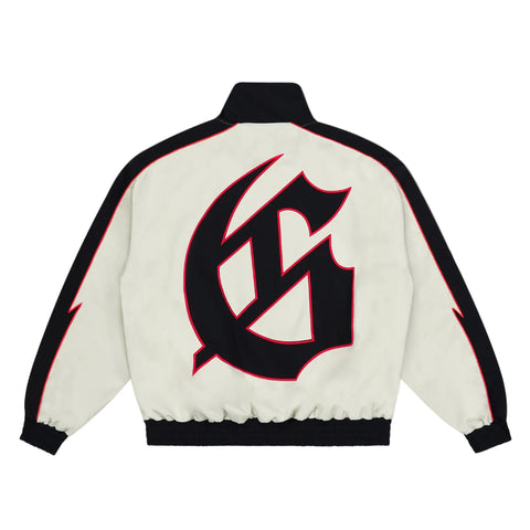 Godspeed GT Tracksuit White/Red Zip Up