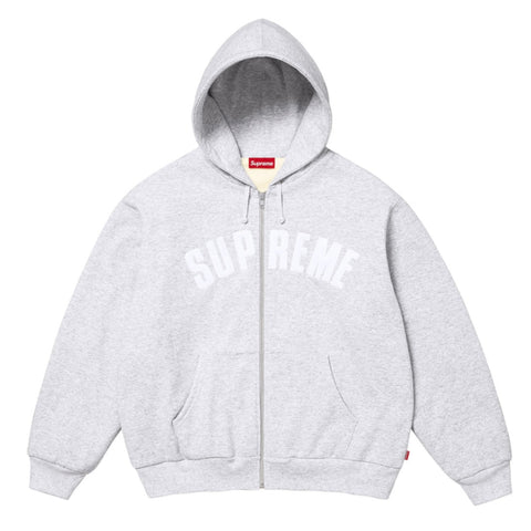 Supreme Arc Thermal Lined Ash Grey Zip Up