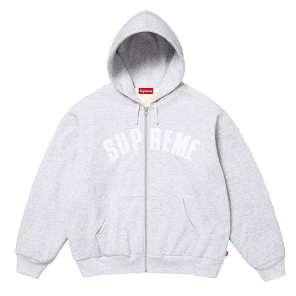 Supreme Arc Thermal Lined Ash Grey Zip Up