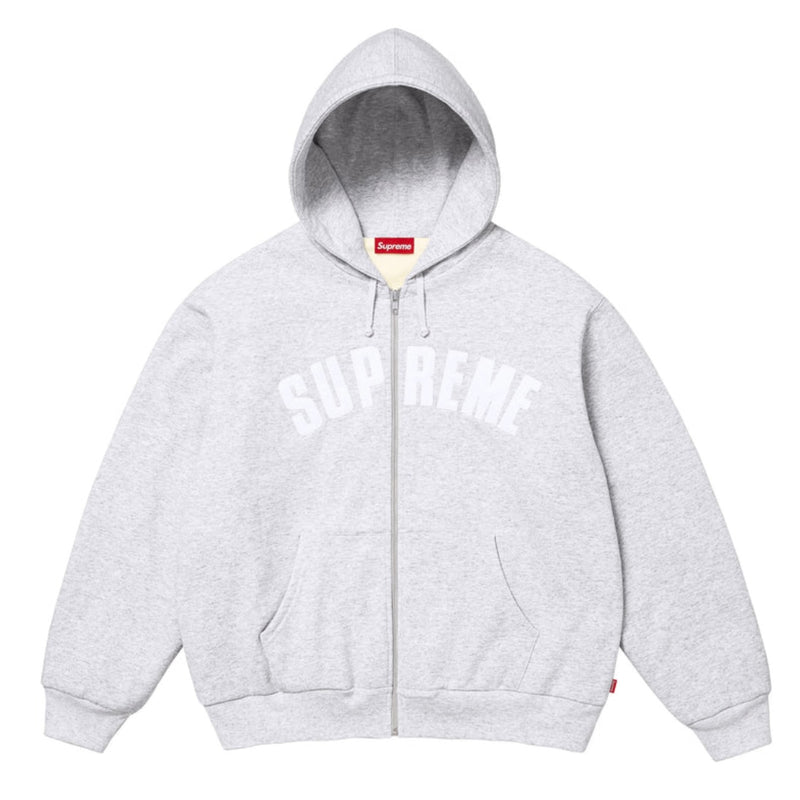 Supreme Arc Thermal Lined Ash Grey Zip Up