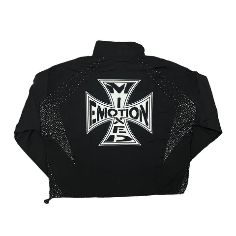 Mixed Emotion Classic Black Nylon Jacket
