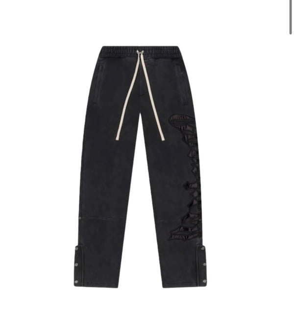 Godspeed OG Logo Double Black Sweatpants