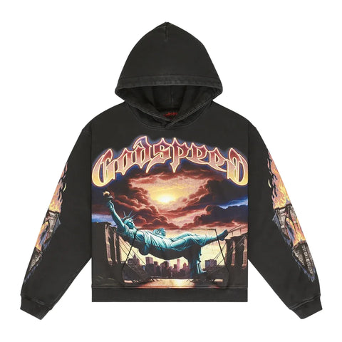 Godspeed Burnt Bridges Black Hoodie
