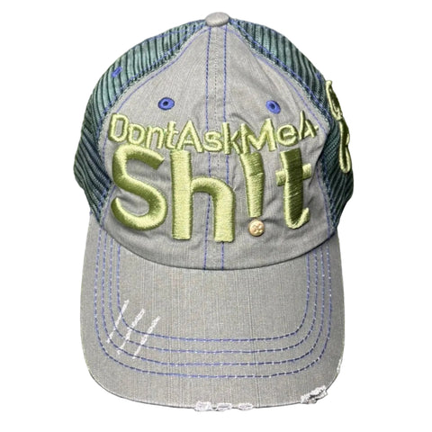 Greedy Unit DAM4S Olive Trucker Hat