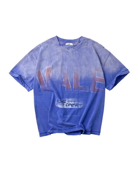 Vale Logo Blue Tee