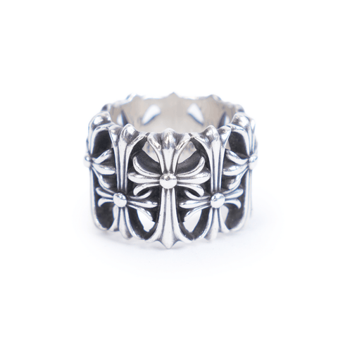 Chrome Hearts Cemetery Silver Ring