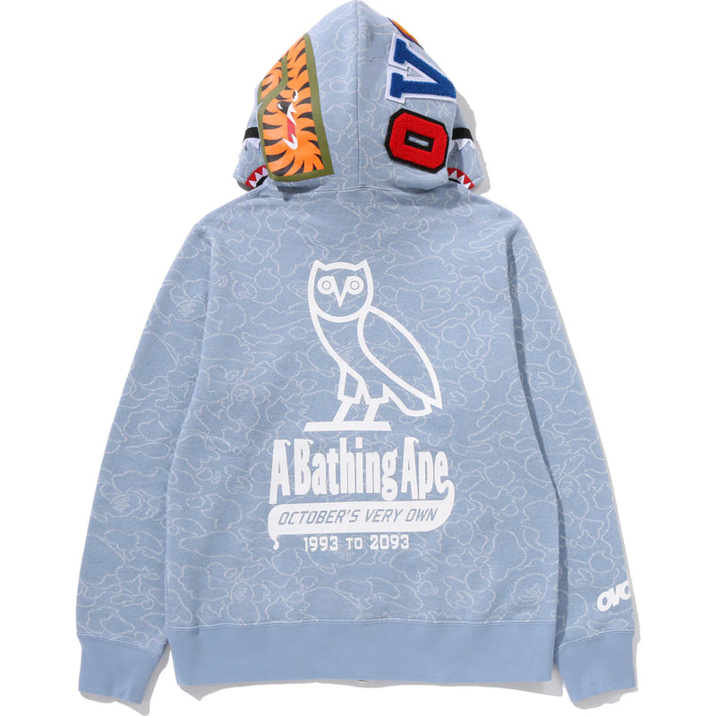 Bape OVO Jacquard Shark Full Zip