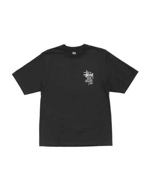 Stussy High Rollers Faded Black Tee
