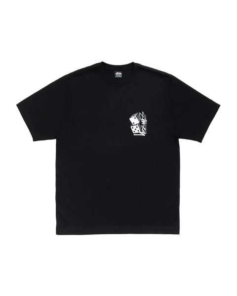 Stussy Tall Dice Black Tee