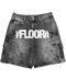 Floor 914 Uniform Black Wash Jorts