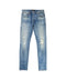 Purple P001 Thrashed Mid Indigo Jeans