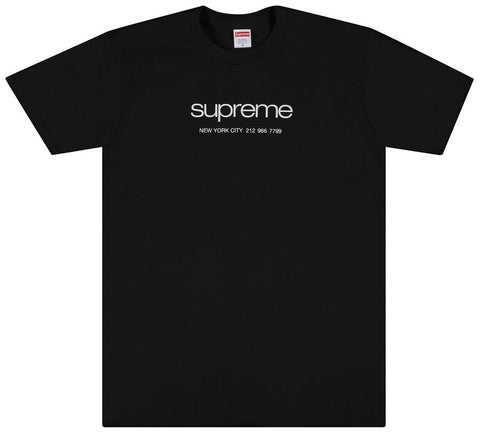 Supreme Shop Black Tee