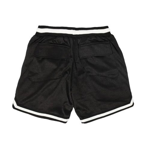 Rhude Court Logo Black Shorts