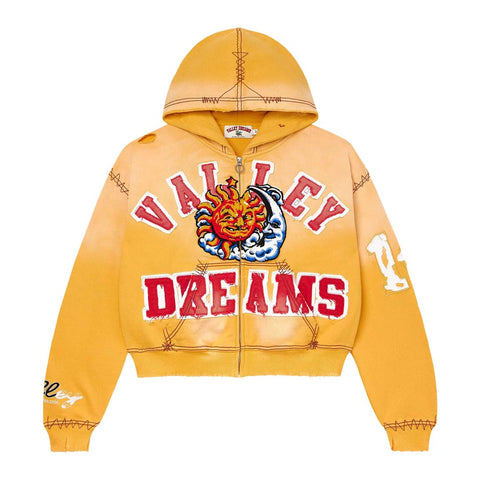 Vale Sunny Yellow Zip Up
