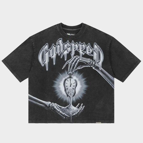 Godspeed Borrowed Time Black Tee