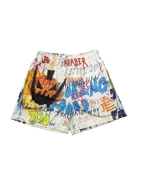 Eric Emanuel AssPizza Halloween Shorts